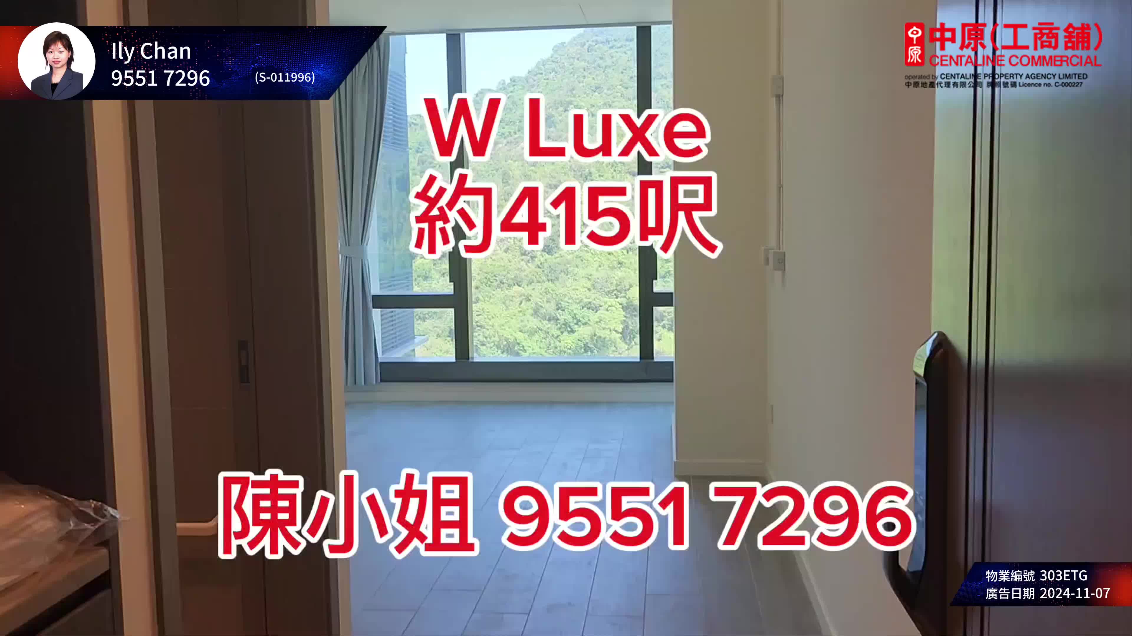 w luxe的單位視頻資料｜寫字樓樓盤｜中原工商舖